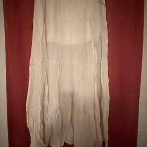 Altar'd State Cream Maxi Skirt